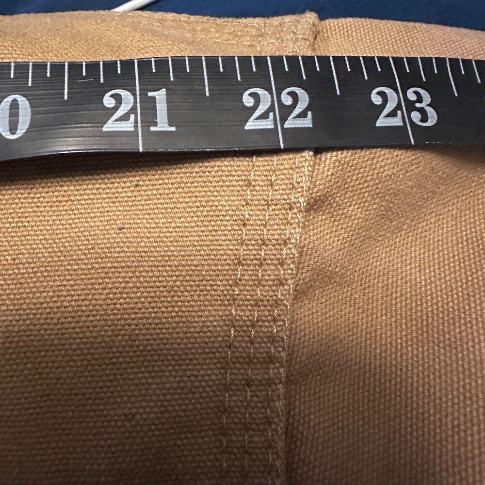 Y2K Vintage 2003 Carhartt J97 CML Sandstone Detroit Cropped Jacket 2XL Reg - Picture 15 of 16